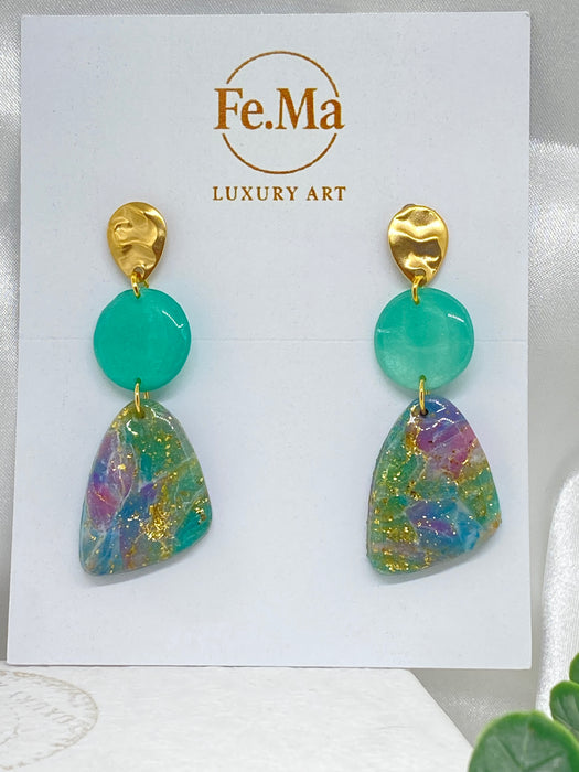 Orecchini Acquerello Laguna