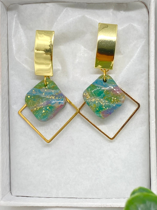 Orecchini Acquerello Geometrie