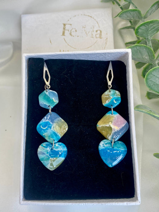 Orecchini Burano Laguna