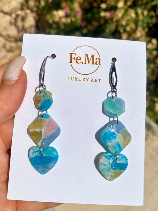 Orecchini Burano Laguna