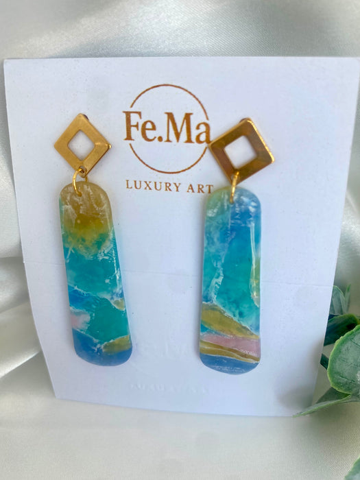 Orecchini Burano Tramonto