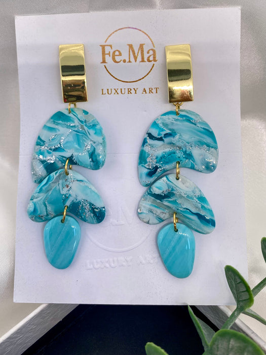 Orecchini Portofino Onde Gemelle