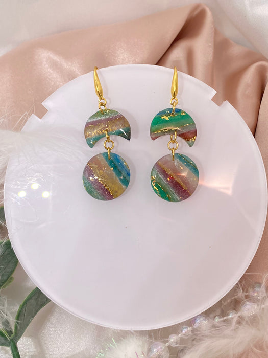 Orecchini Smeraldo Mediterraneo Doppio Incanto