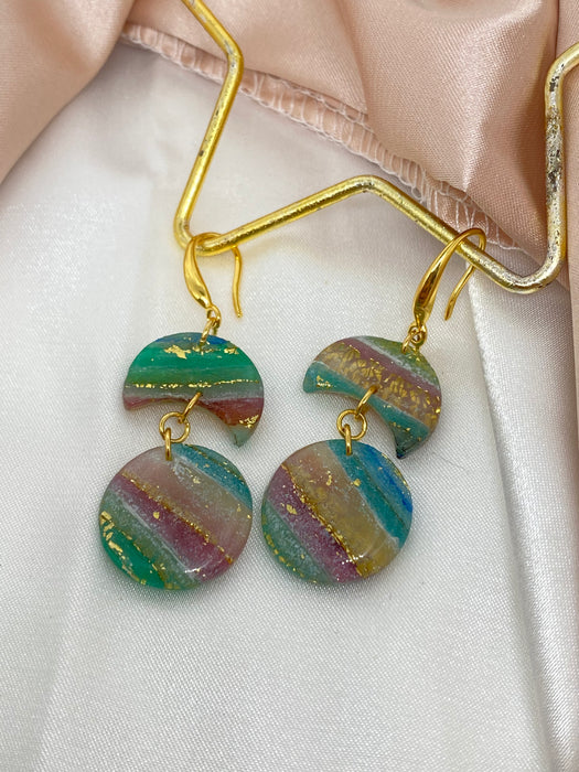 Orecchini Smeraldo Mediterraneo Doppio Incanto