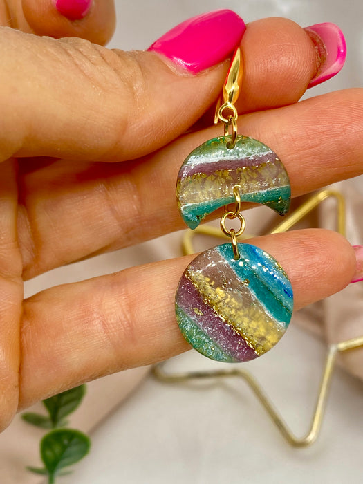 Orecchini Smeraldo Mediterraneo Doppio Incanto