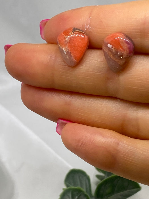 Orecchini Vulcano Corallo