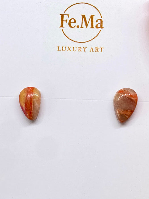 Orecchini Vulcano Fiamma