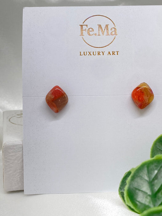 Orecchini Vulcano Minerale